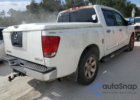 2004 Nissan Titan Xe z USA, uszkodzony, nr VIN 1N6AA07AX4N569962